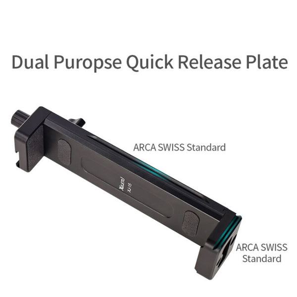 Xiletu Xj15 Live Broadcast Desktop Full Metal Tripod Mount Tablet Pc Phone Clamp With 1/4 Inch Screw Holes & Cold Shoe Base