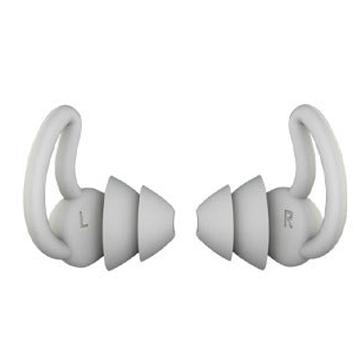 1 Pair Shark Fin Nnti-falling and Noise-reducing Earplugs Anti-Noise Earplugs For Sleeping Dormitory Noise Reduction And Noise Prevention Earplugs