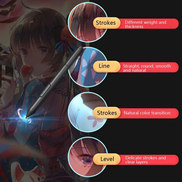 Tianmin G30 Magic Circle Digital Tablet Can Be Connected To Mobile Phone Hand-Painted Board Painting Drawing Board