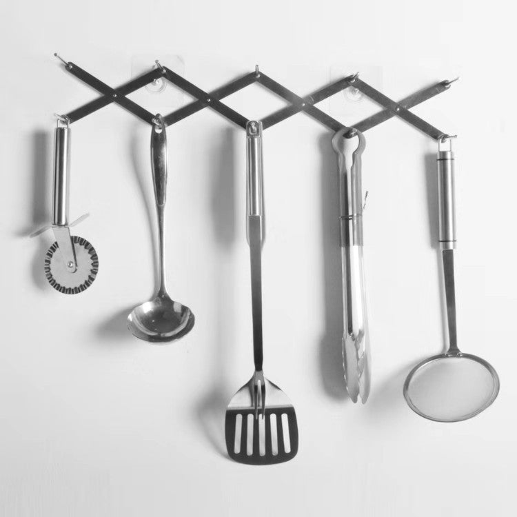 Retractable Storage Rack Kitchen Foldable Multifunctional Steam Rack Stainless Steel Kitchen Utensil Rack, Stainless Steel Rack