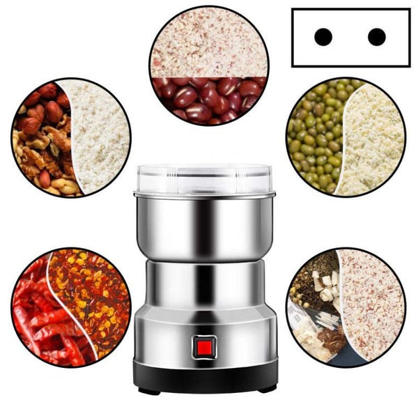 Daisheng Medicinal Material Grinder Powder Machine Household Small Stainless Steel Grinder, CN Plug, US Plug, EU Plug, UK Plug