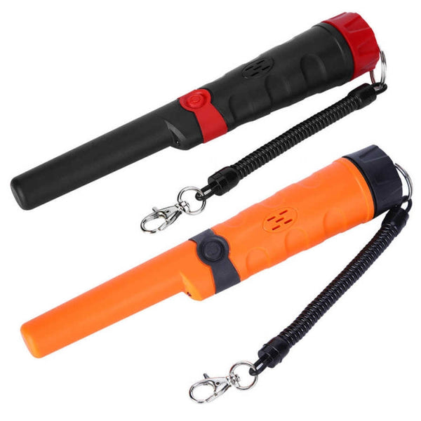 MD970 Waterproof High Sensitivity Metal Positioning Rod Adjustable Sensitivity Metal Detector, Positioning Rod (Black), Positioning Rod (Orange)