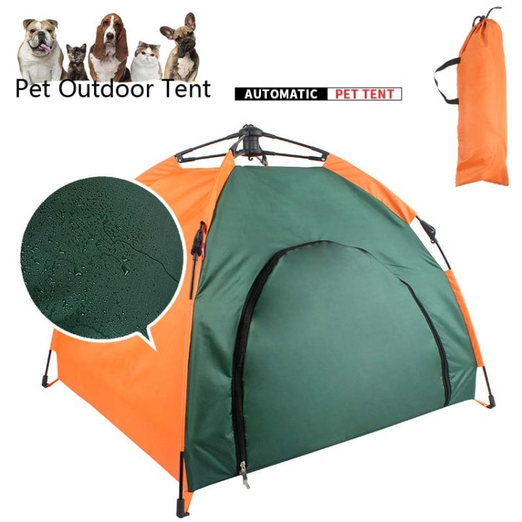 Outdoor Pet Tent Automatic Collapsible Cat House Kennel Rainproof And Sunscreen Portable Pet Kennel Car Dog Tent