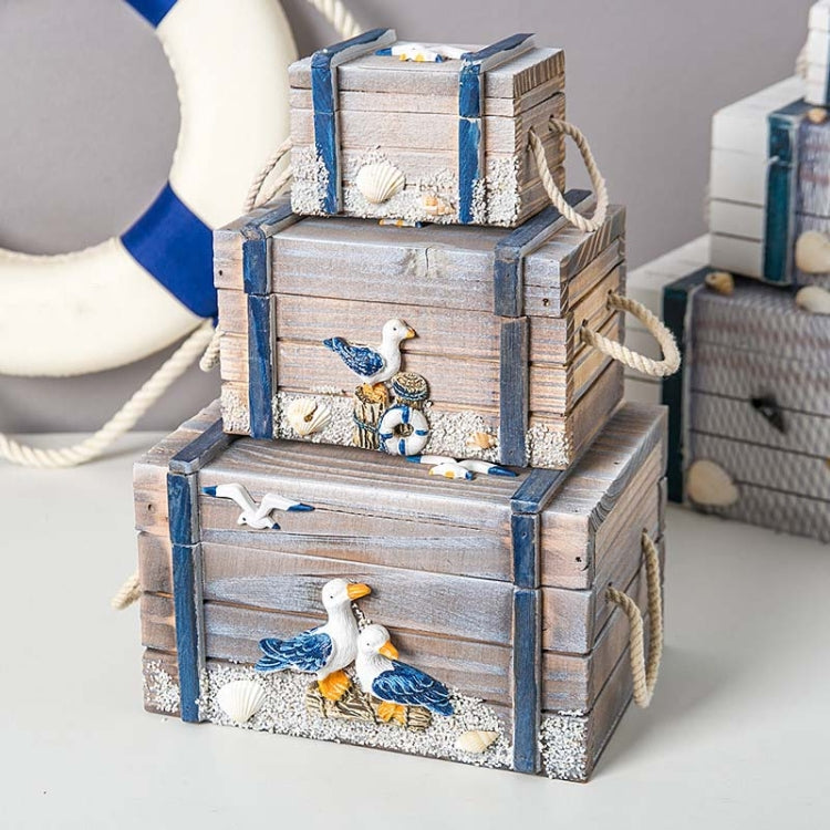 3 In 1 Wooden Storage Box Jewelry Boxes Wooden Box Decoration