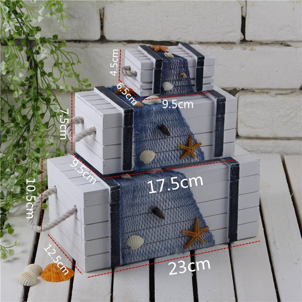 3 In 1 Wooden Storage Box Jewelry Boxes Wooden Box Decoration