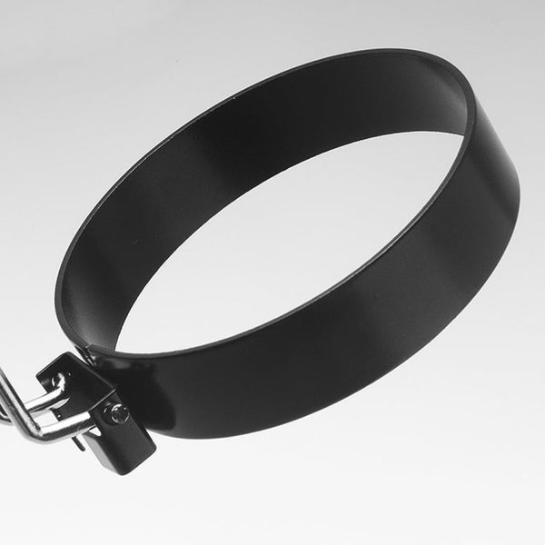 2-Pack Egg Ring Iron Spray Non-Stick Round Omelette Model Omelette Mold with Brush