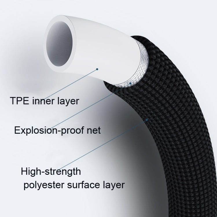 High Pressure Car Wash Water Gun Car Home Dual-Use Tap Water Brushing Car Washing Booster Nozzle Telescopic Hose