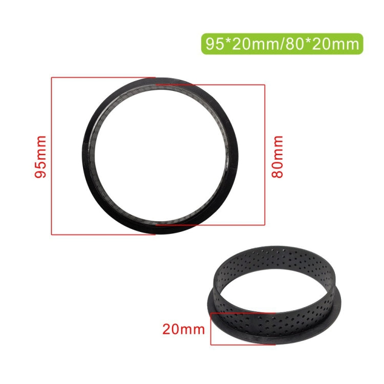 5 PCS Mousse Cake Ring Cheese Tower Ring Mousse Ring Baking Tool, Round, Love, Square, Rectangle, Oval