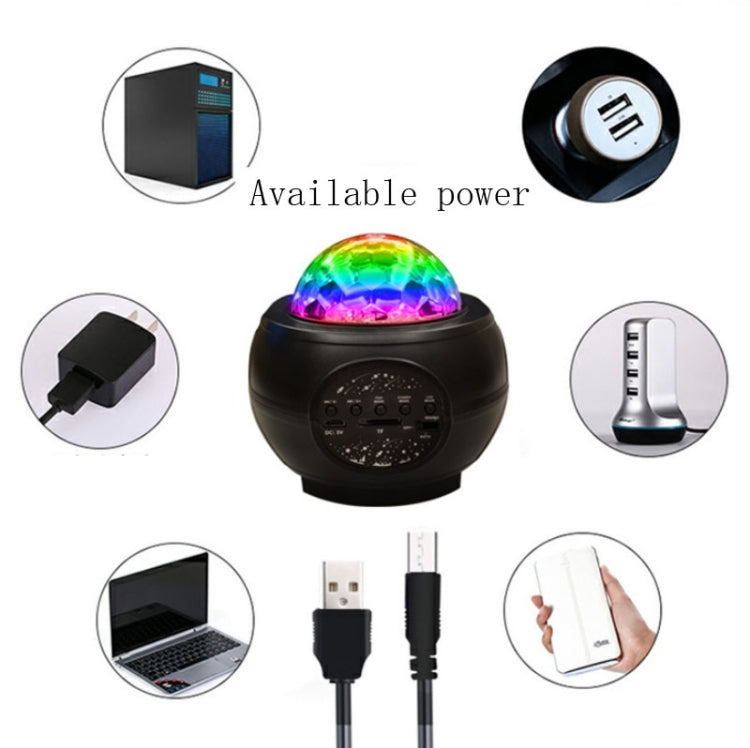 M2 8W Christmas Starry Sky Laser Projection Atmosphere Light Rotating Starry Dynamic Water Pattern Sleeping Light