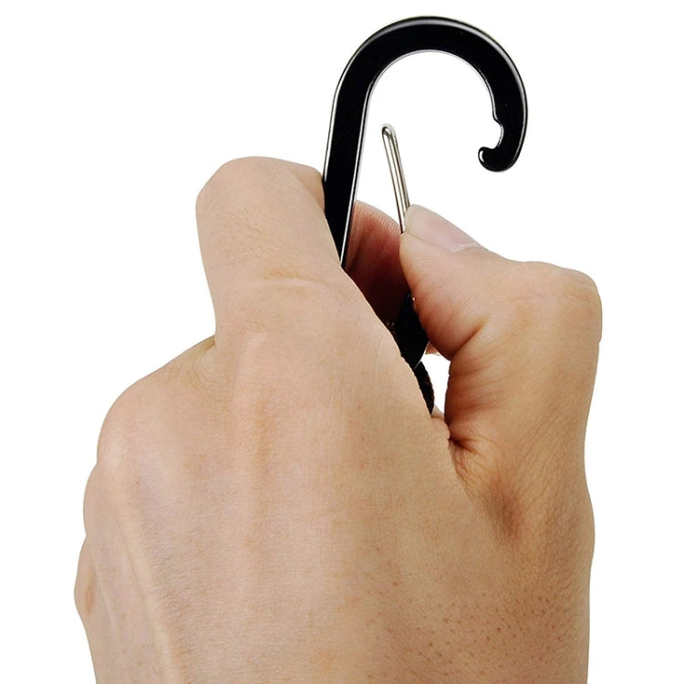 Outdoor Multifunctional Nylon Umbrella Rope Carabiner Key Chain