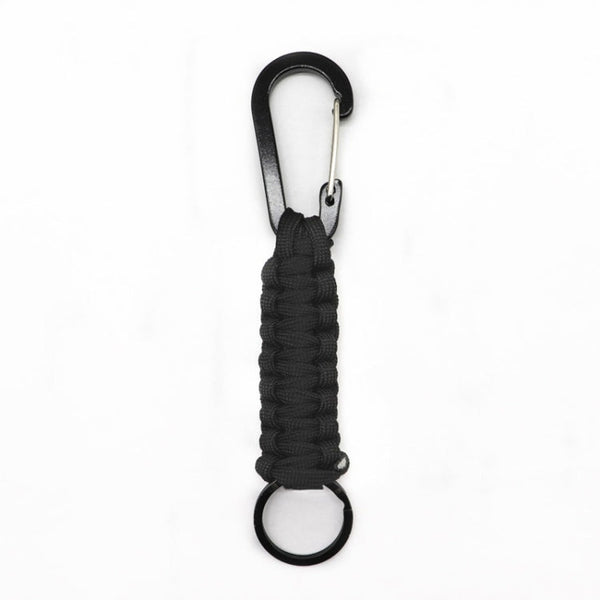 Outdoor Multifunctional Nylon Umbrella Rope Carabiner Key Chain