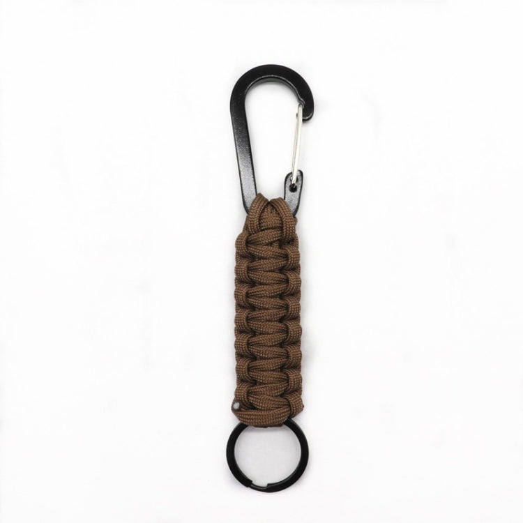 Outdoor Multifunctional Nylon Umbrella Rope Carabiner Key Chain