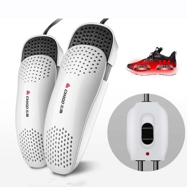 Chigo 220V Shoe Dryer Household Adult And Child Warm Shoe Dryer, CN Plug, 07 Children White, 07 Children Blue, 07 Children Pink, 07 Adult Ordinary, 07 Adult Retractable, Adult Timing, Telescopic Timing, 02 Models, 02 Timing, Children White Timing      ...