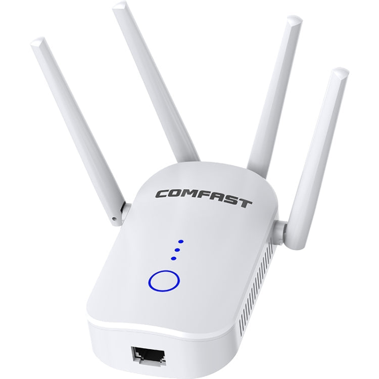 COMFAST CF-WR758AC Dual Frequency 1200Mbps Wireless Repeater 5.8G WIFI Signal Amplifier, CN Plug