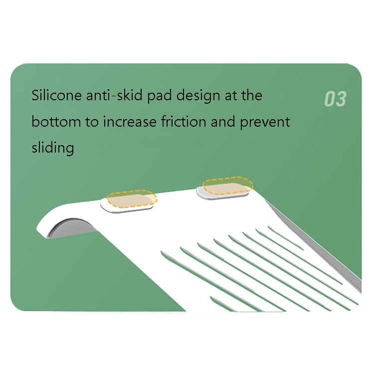 D1601 Laptop Support Folding Heightening Lifting Plate Cooling Bracket