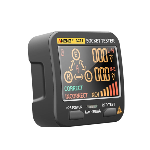 ANENG AC11 Multifunctional Digital Display Socket Tester Electrical Ground Wire Tester