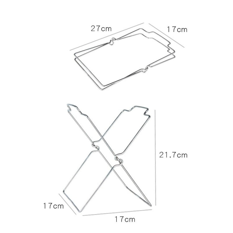 Stainless Steel Kitchen Foldable Storage Rack Plastic Bag Towel Trash Can Holder