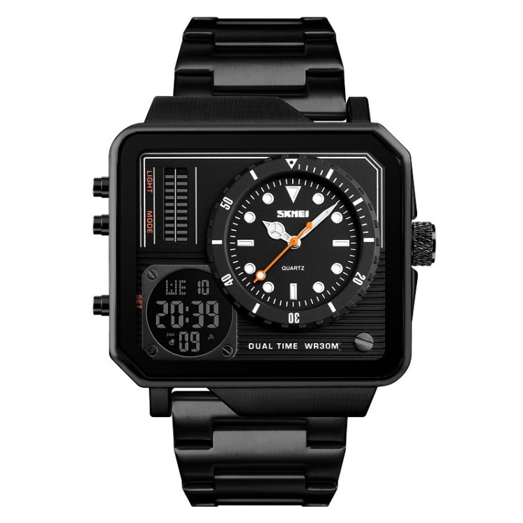 SKMEI 1392 Multi-Function Outdoor Sports Watch Business Double Display Waterproof Electronic Watch
