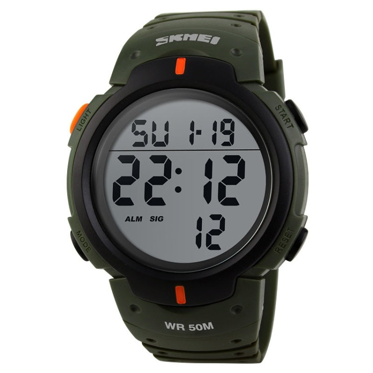 SKMEI 1068 Men Waterproof Outdoor Sports Digital Watch Student Fashion Watch