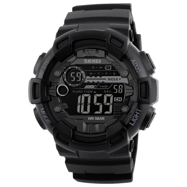 SKMEI 1243 Men Sports Watch Outdoor Waterproof Digital Watch