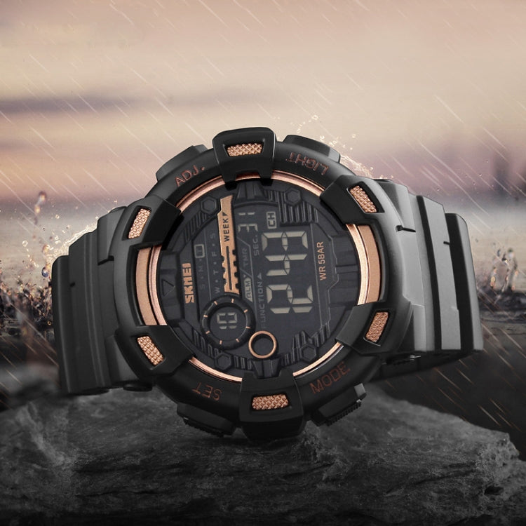SKMEI 1243 Men Sports Watch Outdoor Waterproof Digital Watch