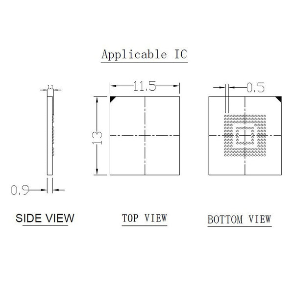 EMMC153 EMMC169 Flip Shrapnel To SD Interface Test Socket Burning Socket for Data Recovery Mobile Phone Repair