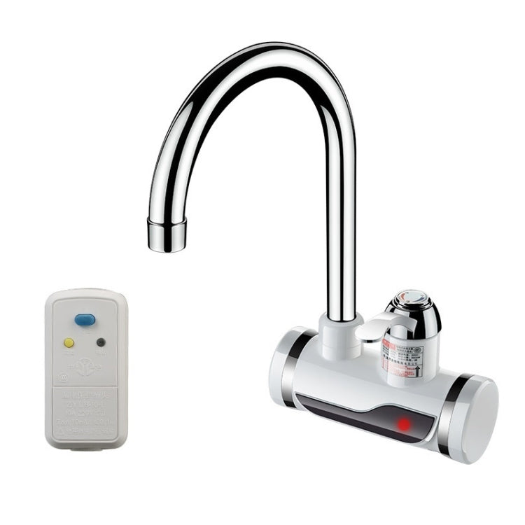Kitchen Instant Electric Hot Water Faucet Hot & Cold Water Heater EU Plug, Lamp Display Lower Water Inlet, Lamp Display Side Water Inlet, Lamp Display Leakage Protection Lower Water Inlet, Lamp Shows Leakage Protection Side Water Inlet                 ...