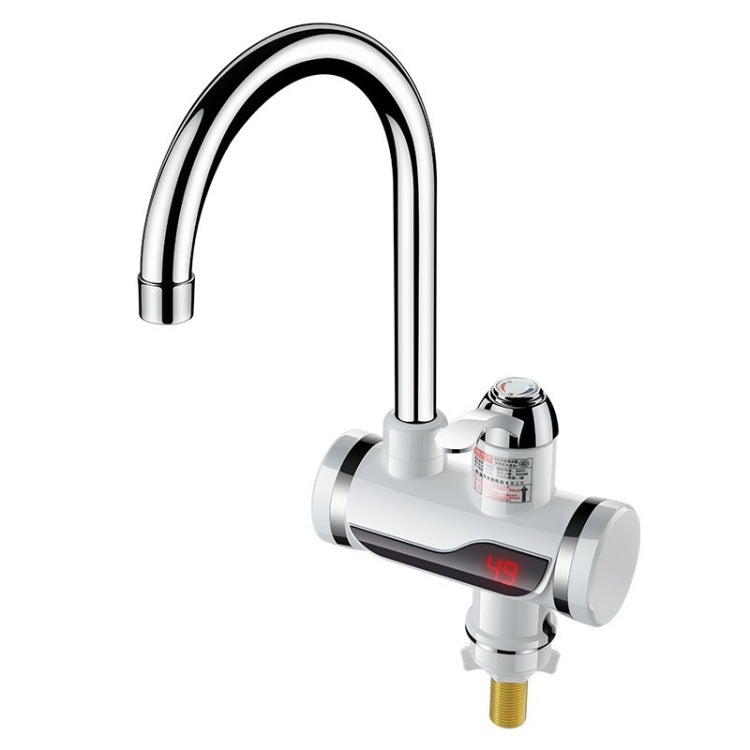 Kitchen Instant Electric Hot Water Faucet Hot & Cold Water Heater EU Plug, Lamp Display Lower Water Inlet, Lamp Display Side Water Inlet, Lamp Display Leakage Protection Lower Water Inlet, Lamp Shows Leakage Protection Side Water Inlet                 ...