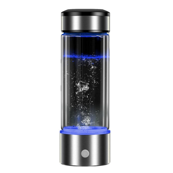Portable Health Hydrogen-Rich Water Cup High-Concentration Negative Ion Electrolysis Generator, 450ml