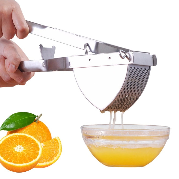 Manual Potato Masher Stainless Steel Mashed Potato Fruit Juicer, Potato Masher
