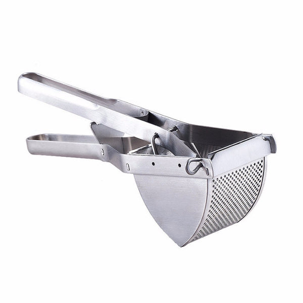 Manual Potato Masher Stainless Steel Mashed Potato Fruit Juicer, Potato Masher