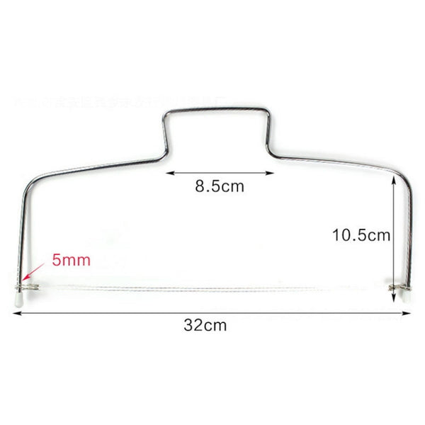 Stainless Steel Adjustable Wire Cake Cutter Slicer Leveler DIY Cake Baking Tools, Cake Cutter