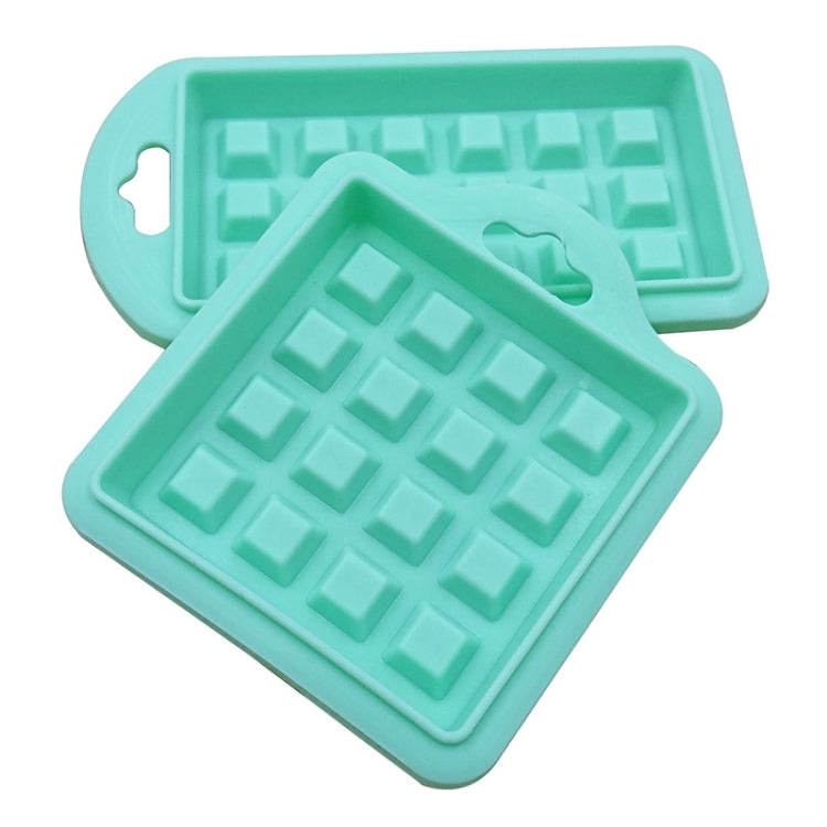5 in 1 Food Grade Silicone Waffle Mold Kitchen Cake Set Baking Supplies, Red, Green, Beige, Pink