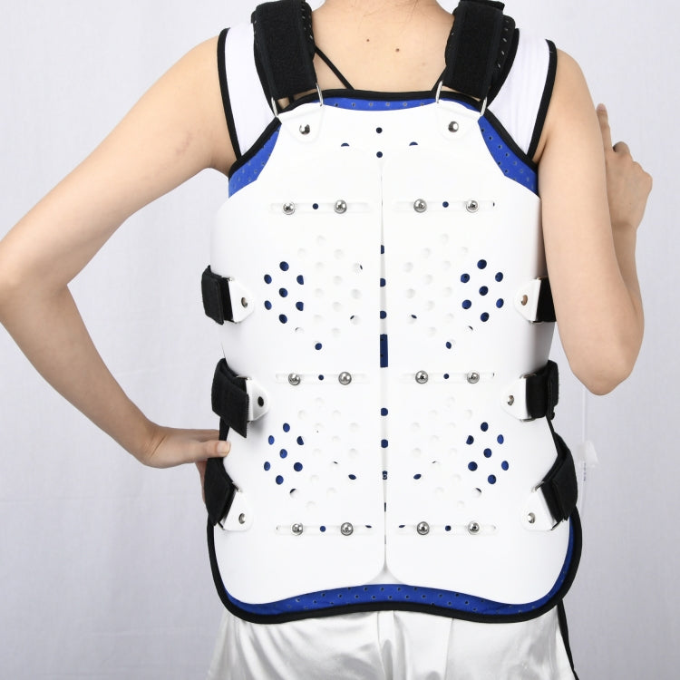 Adjustable Thoracolumbar Fixation Brace And Waist Protector,Style: