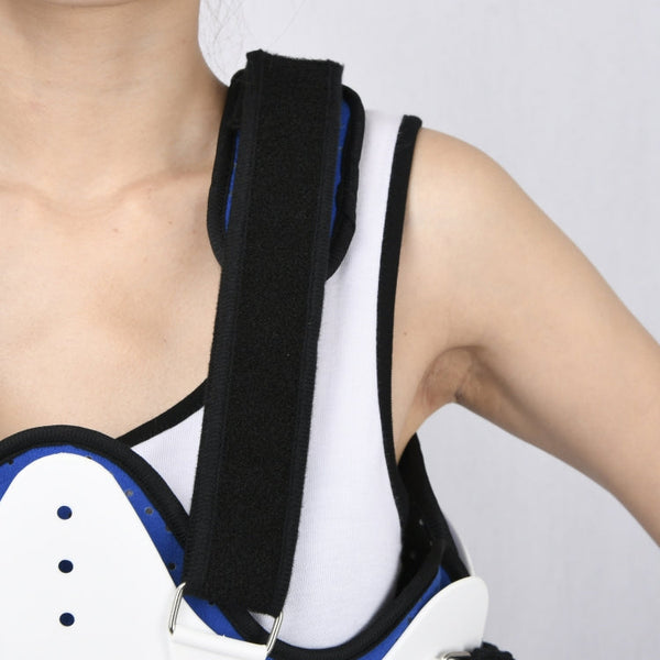 Adjustable Thoracolumbar Fixation Brace And Waist Protector,Style: