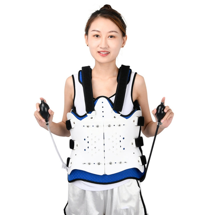 Adjustable Thoracolumbar Fixation Brace And Waist Protector,Style: