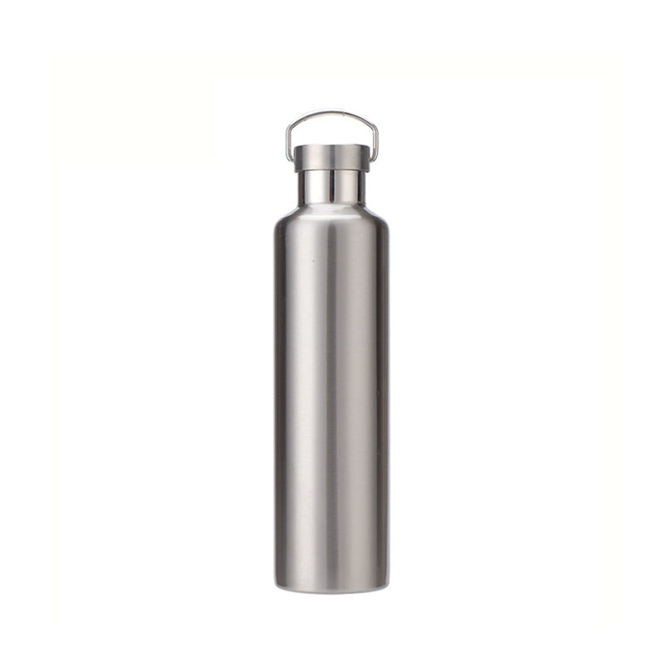 304 Vacuum Stainless Steel Vacuum Flask Double-Layer Large-Capacity Outdoor Water Bottle Mountaineering Sports Bottle