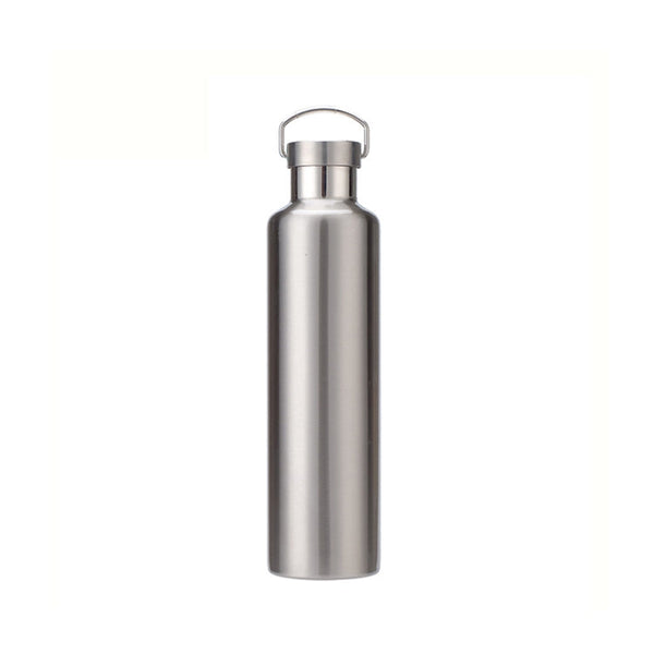 304 Vacuum Stainless Steel Vacuum Flask Double-Layer Large-Capacity Outdoor Water Bottle Mountaineering Sports Bottle