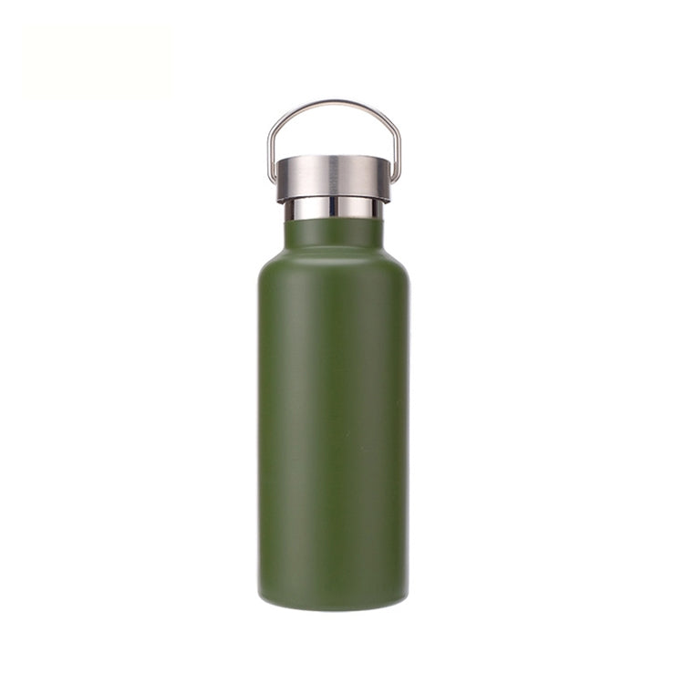 304 Vacuum Stainless Steel Vacuum Flask Double-Layer Large-Capacity Outdoor Water Bottle Mountaineering Sports Bottle