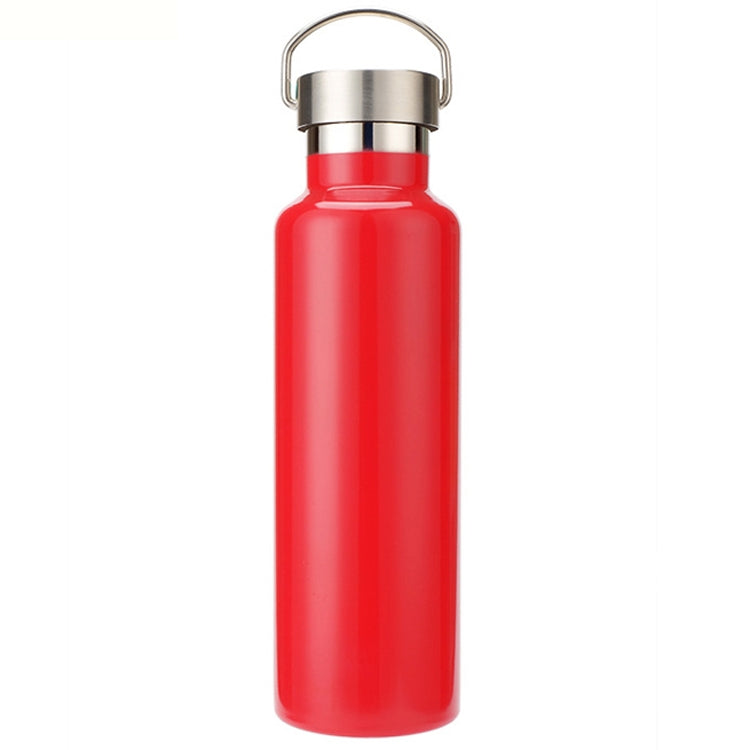 304 Vacuum Stainless Steel Vacuum Flask Double-Layer Large-Capacity Outdoor Water Bottle Mountaineering Sports Bottle