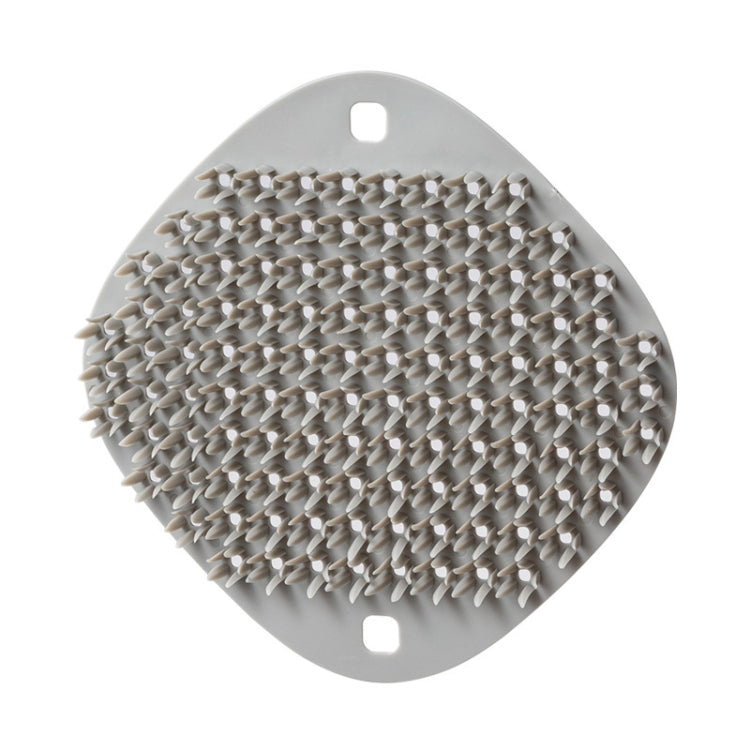 2 PCS Multifunctional Silicone Cleaning Brush Non-Oily Kitchen Cleaning Scouring Pad, Honey Bud Red, Bamboo Green, Pine Gray