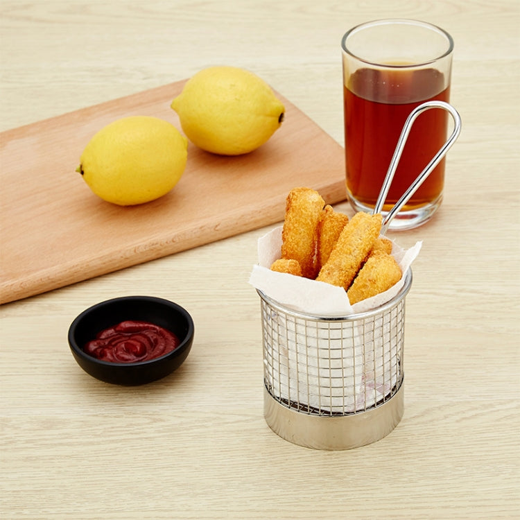 Stainless Steel Mini Fries Basket Restaurant Snack Bread Plate, J13446S, J13446L, J13443S, J13443L, J13447M, J13448S, J13448L, J13442S, J13449