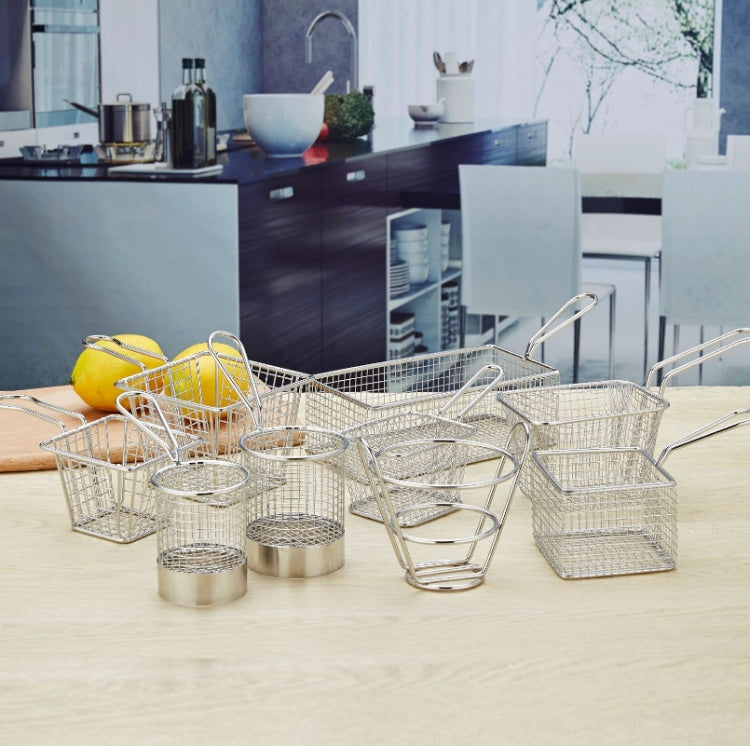 Stainless Steel Mini Fries Basket Restaurant Snack Bread Plate, J13446S, J13446L, J13443S, J13443L, J13447M, J13448S, J13448L, J13442S, J13449