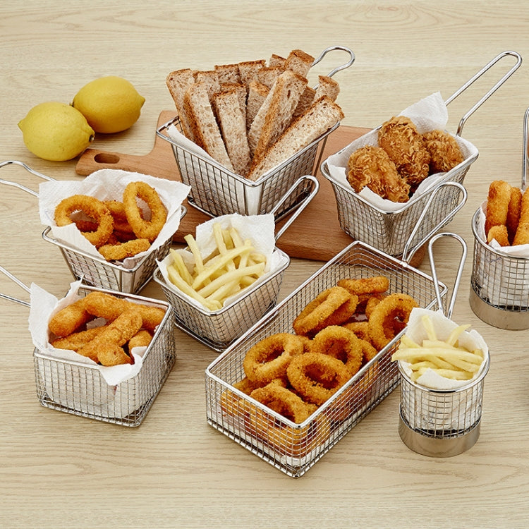 Stainless Steel Mini Fries Basket Restaurant Snack Bread Plate, J13446S, J13446L, J13443S, J13443L, J13447M, J13448S, J13448L, J13442S, J13449