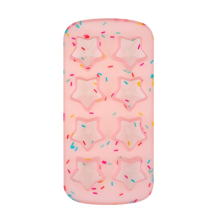 2 PCS Creative Silicone Ice Tray Mold 8 Continuous Mould Home-Made DIY Ice Tray Box, Style:, Fruit  (Blue), Fruit  (Vermillion), Round  (Red), Round  (Blue), Brick  (Blue), Brick (Gray), Five-star  (Blue), Ice Cream (Blue), Lemon  (Green)              ...