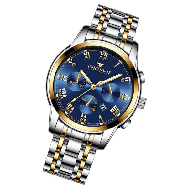 FNGEEN 4006 Men Automatic Mechanical Watch Waterproof Quartz Watch