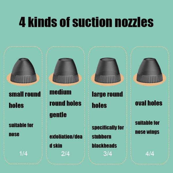 2046 Visualized Hot Compress Blackhead Suction Device Pore Cleaner and Bubble Export Instrument