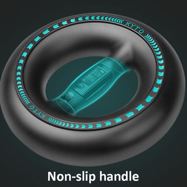 KYTO Wrist Power Device Electronic Wrist Power Ball Strength Ring Centrifugal Ball Timing Measurement Speed Trainer, KYTO Electronic Wrist Power Ball