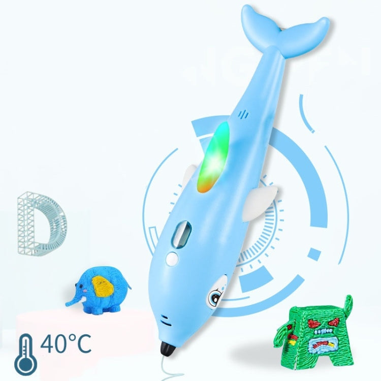 3D Printing Pen Three-Dimensional Painting Graffiti Brush, Dolphin Pink