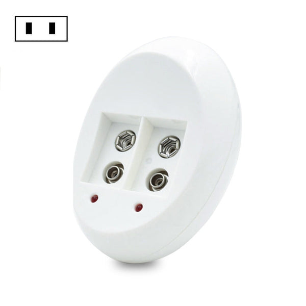 9V L-ion Rechargeable Battery 6F22 9V Lithium Batteries Charger, US Plug, EU Plug